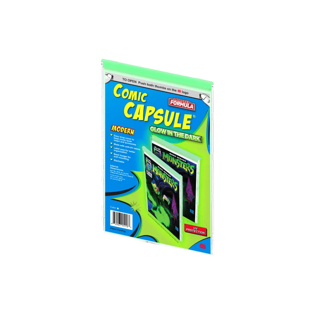 Comic Capsule Comic Supplies Comic Capsule: Modern - Glow in the Dark 850067951186 TEC182COM