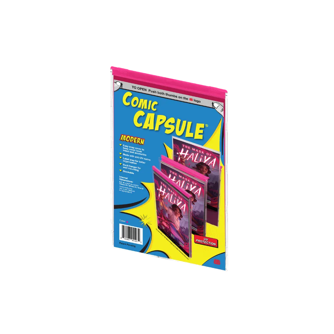 Comic Capsule Comic Supplies Comic Capsule: Modern - Pink 850067951032 TEC177COM