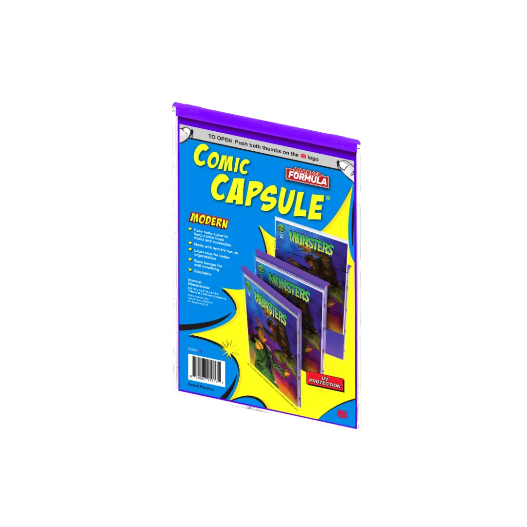 Comic Capsule Comic Supplies Comic Capsule: Modern - Purple 850067951131 TEC176COM
