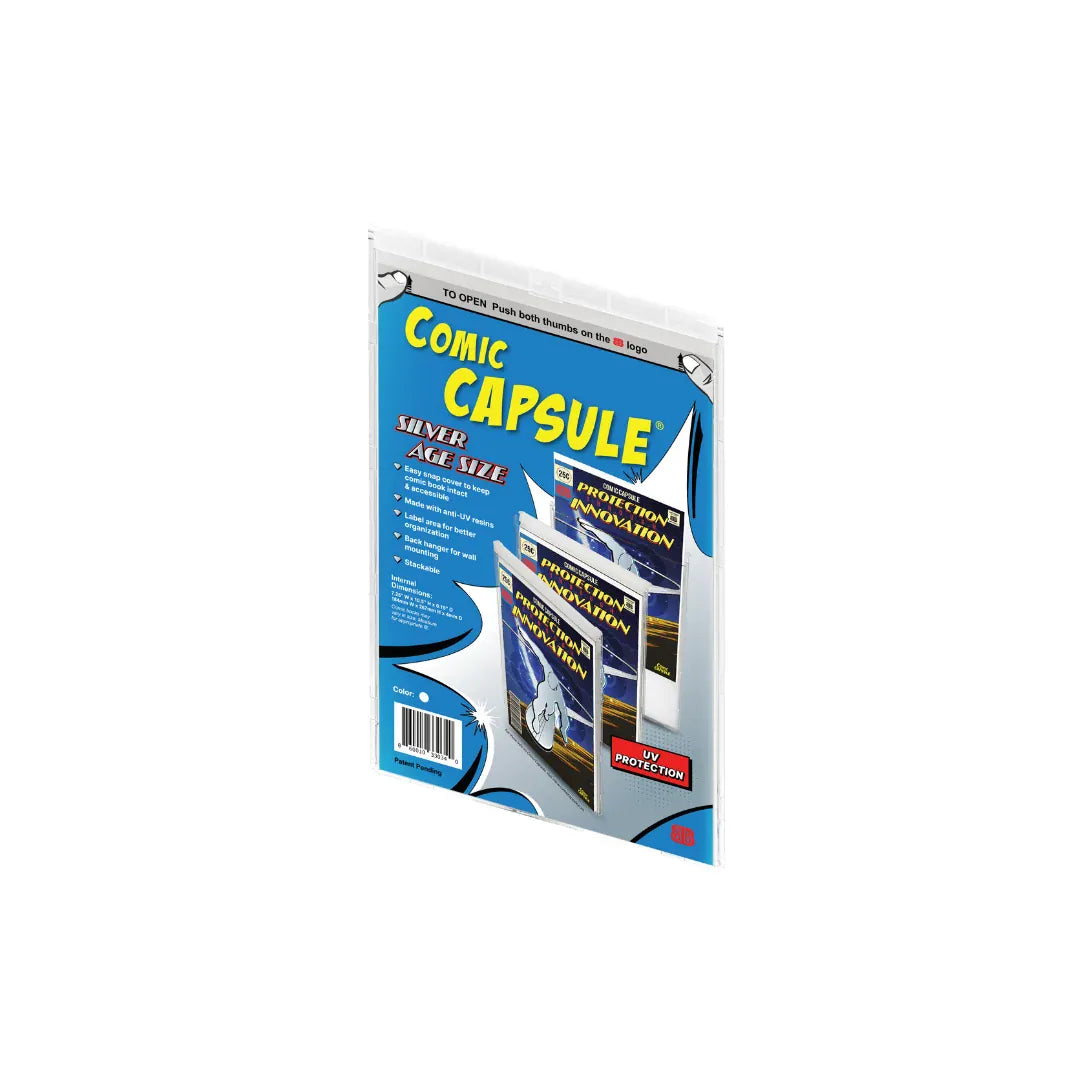 Comic Capsule Comic Supplies Comic Capsule: Silver Age Size - Clear 860010330340 TEC172COM