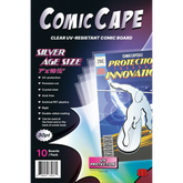 Comic Capsule Comic Supplies ComicCape: Clear UV Resistant Board - Silver Age Size 860010330371 TEC170THI
