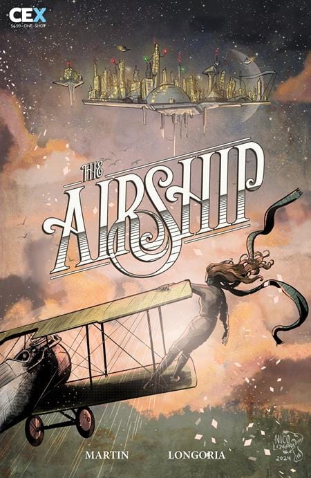 Comics Experience Publishing Comic Books AIRSHIP (ONE SHOT) CVR A NICO LONGORIA 79394597469600111 0724CX456