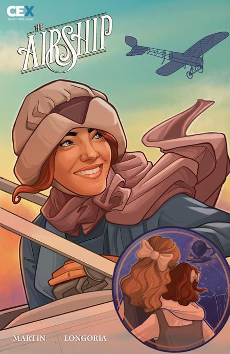 Comics Experience Publishing Comic Books AIRSHIP (ONE SHOT) CVR B KAREN HALLION VAR 79394597469600121 0724CX457