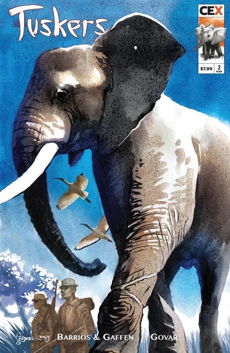 Comics Experience Publishing Comic Books TUSKERS #2 (OF 3) CVR A DANIEL GOVAR 79394597463400211 1023CX429