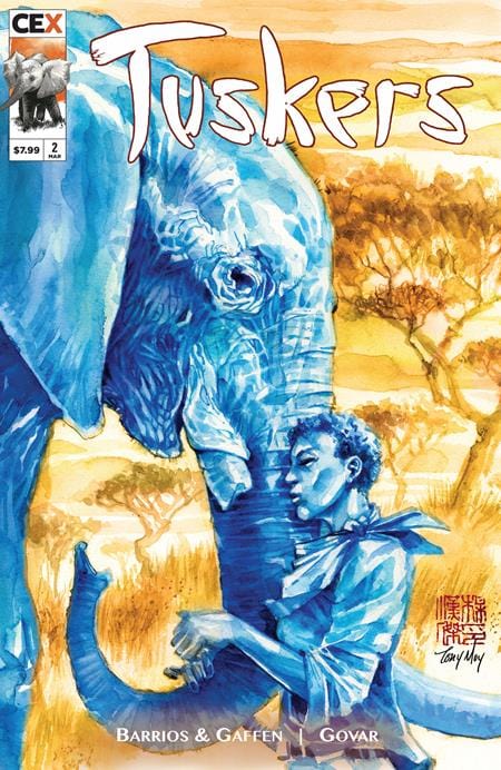 Comics Experience Publishing Comic Books TUSKERS #2 (OF 3) CVR B DANIEL GOVAR VAR 79394597463400221 1023CX430