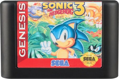 Console Heroes Toys > Action Figures > Animation Console Heroes - Sega: Sonic the Hedgehog 3 Cartridge Playset 990311800027 CSLH00027