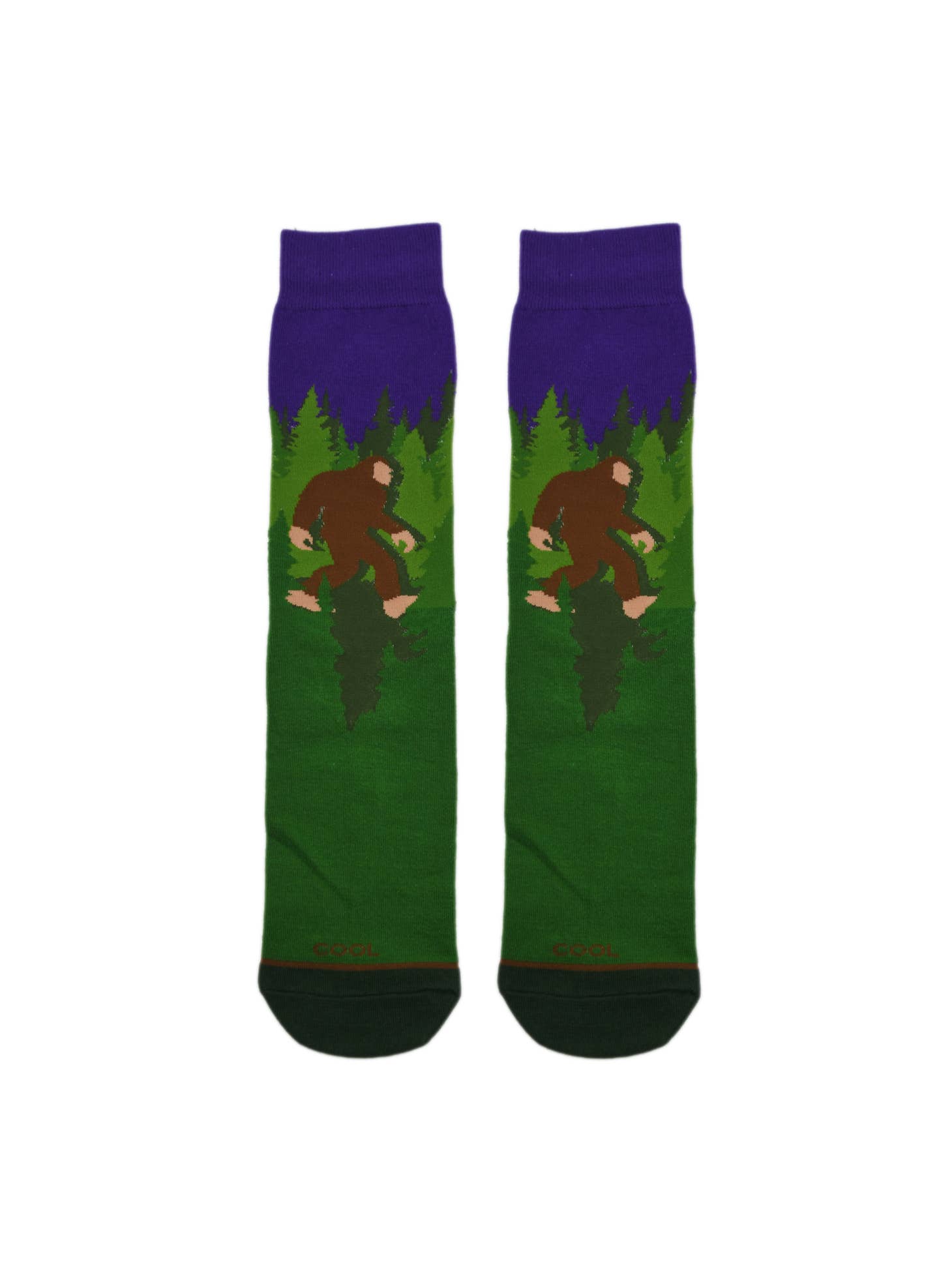 Cool Socks Apparel > Socks Walking Sasquatch Socks 785614787522 10065MCNCD