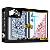 COPAG Games > Playing Cards Playing Cards: COPAG: Legacy: 4-Color Faces Poker Size Jumbo Index Red/Blue 2-Pack 831705002385 JKR130015513