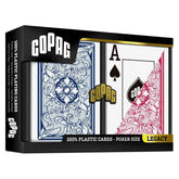 COPAG Games > Playing Cards Playing Cards: COPAG: Legacy: Poker Size Jumbo Index Red/Blue 2-Pack X002OWKVMZ JKR130016129