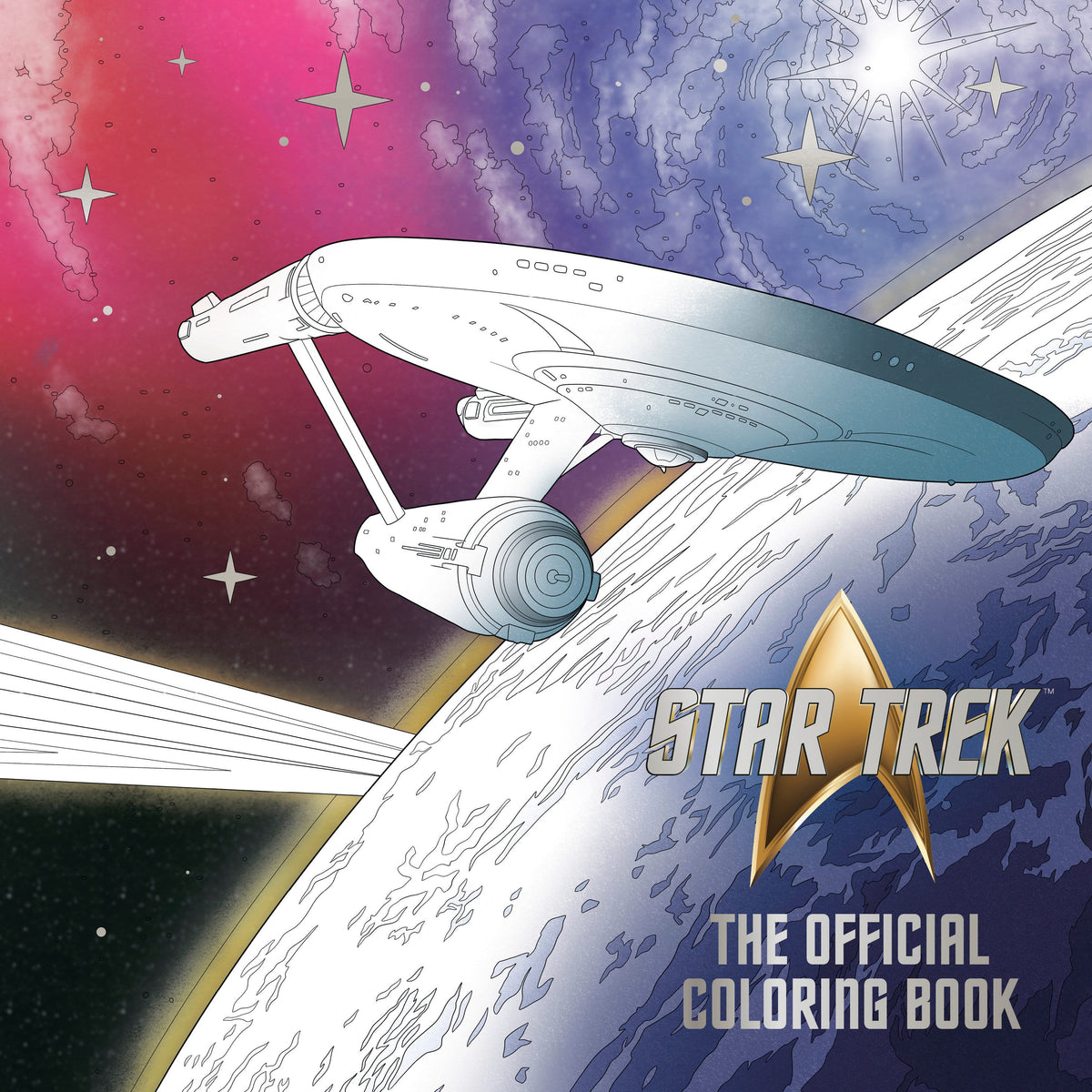 Cow Crack Wholesale Books > Coloring Books Star Trek: The Official Coloring Book 9780593838242 PRH-9780593838242