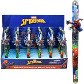 COW CRACK WHOLESALE Miscellaneous > Pens Spiderman Character Metal Clip Pen 077764694295 STL94295