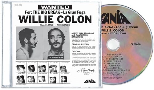 Craft Recordings Music > Compact Discs Willie Colon - La Gran Fuga [CD] 888072780958 CRF243121.2