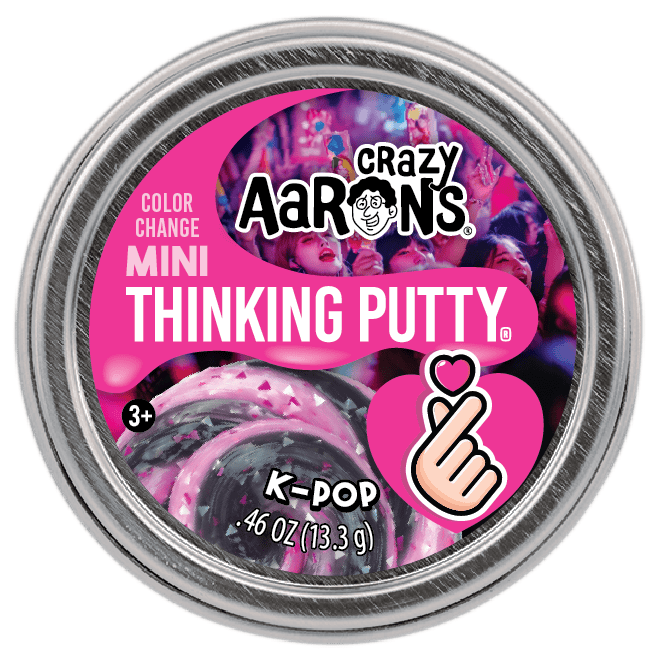 Crazy Aaron's Toys Mini K-pop - 2" Thinking Putty Tin 810174291063 KO003