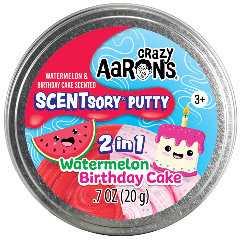 Crazy Aarons Toys Crazy Aarons: Mash-Ups - Watermelon/Birthday Cake 810066957473