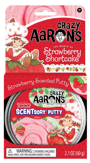 Crazy Aarons Toys Crazy Aarons - Strawberry Shortcake Full Size 4" Scentsory Tin 810066959538 SCN-SR020