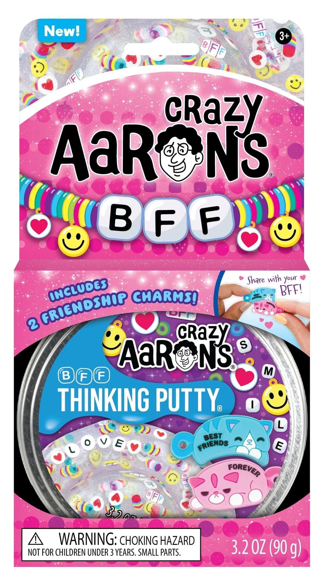 Crazy Aarons Toys Crazy Aarons: Thinking Putty - BFF 810066959316 FB020