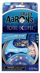 Crazy Aarons Toys Crazy Aarons - Total Eclipse Full Size 4" Thinking Putty Tin 810066955493 TO020