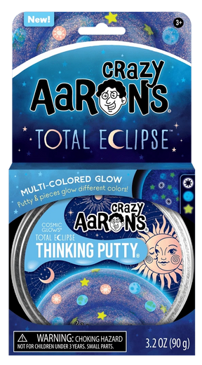Crazy Aarons Toys Crazy Aarons - Total Eclipse Full Size 4" Thinking Putty Tin 810066955493 TO020