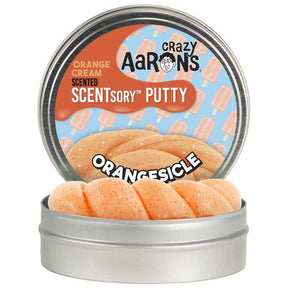 Crazy Aarons Toys > Fidget Toys Crazy Aaron's: Scentsory Putty - Orangesicle 2.75" 752830987388 SCN-OS055