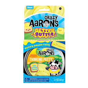 Crazy Aarons Toys > Fidget Toys Crazy Aaron's: Thinking Putty - Better Butter 810174290868 BE020