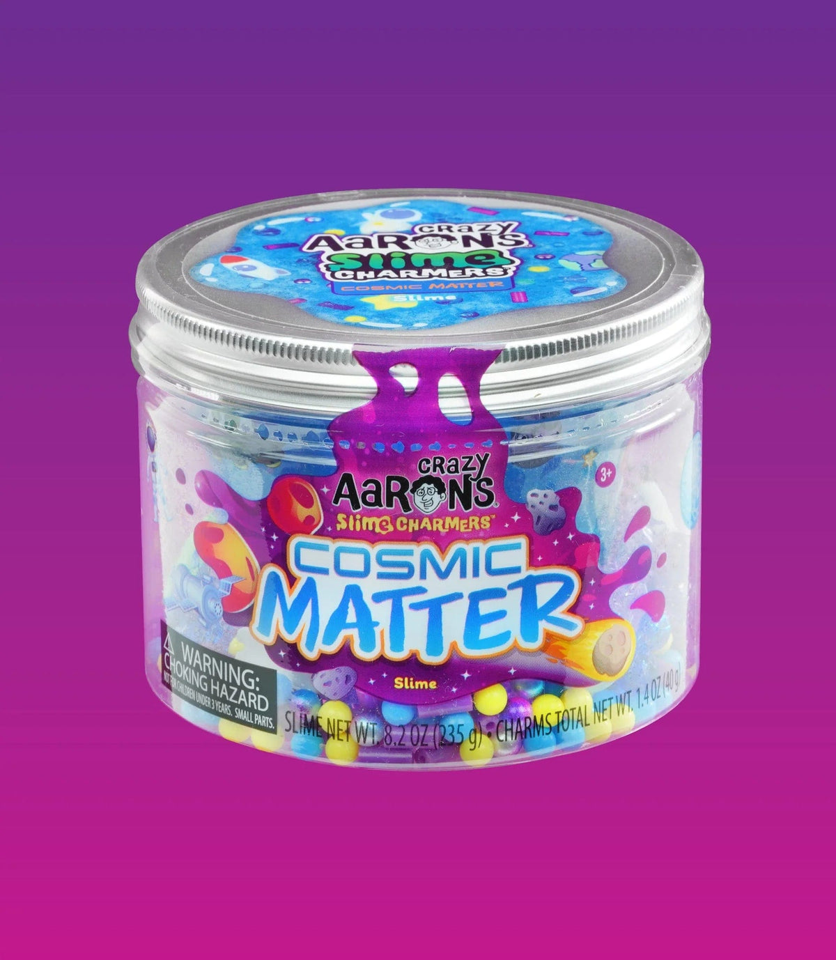 Crazy Aarons Toys > Fidget Toys Crazy Aarons: Slime Chargers - Cosmic Matter 810066957527