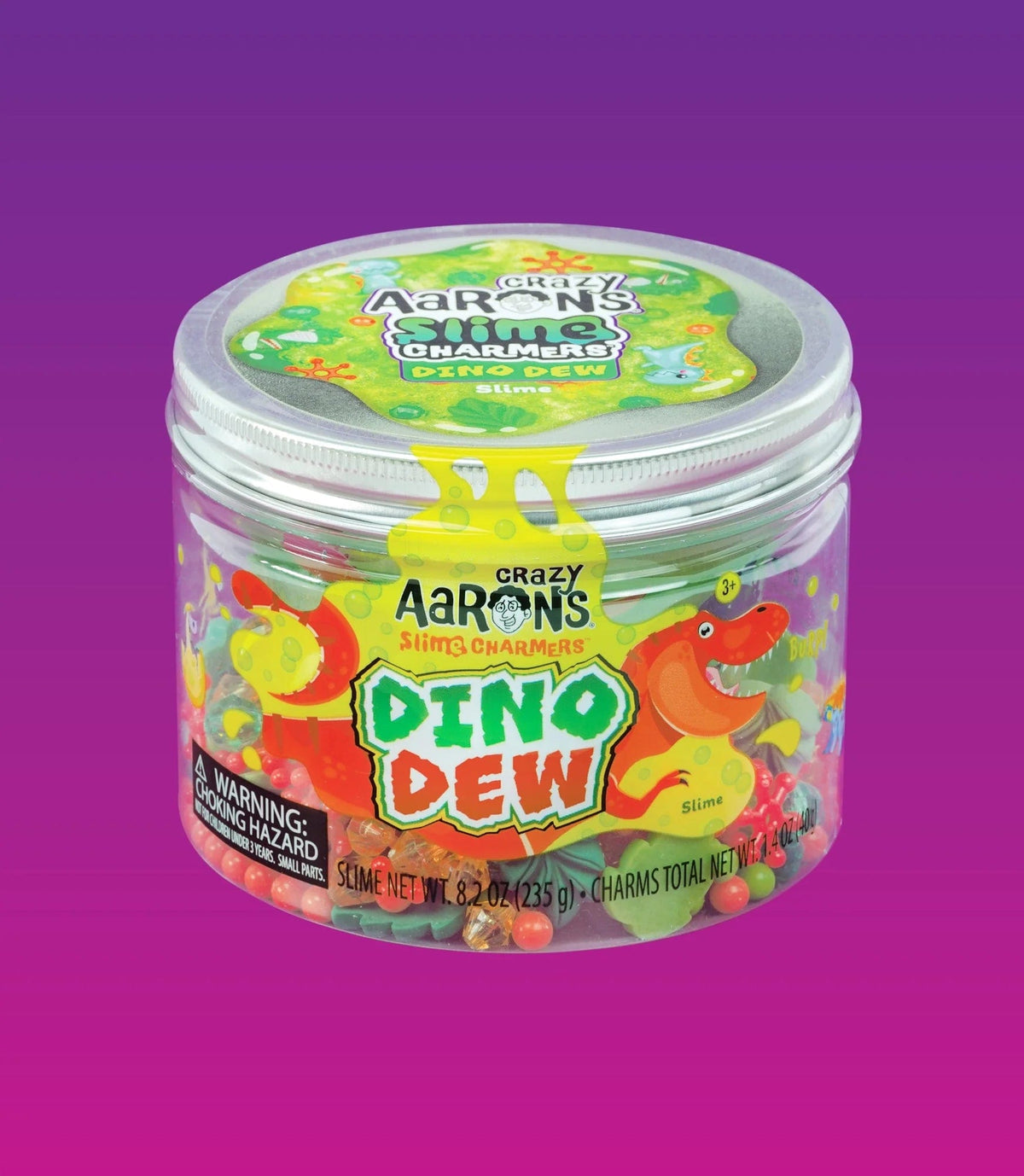 Crazy Aarons Toys > Fidget Toys Crazy Aarons: Slime Chargers -Dino Dew 810066957503