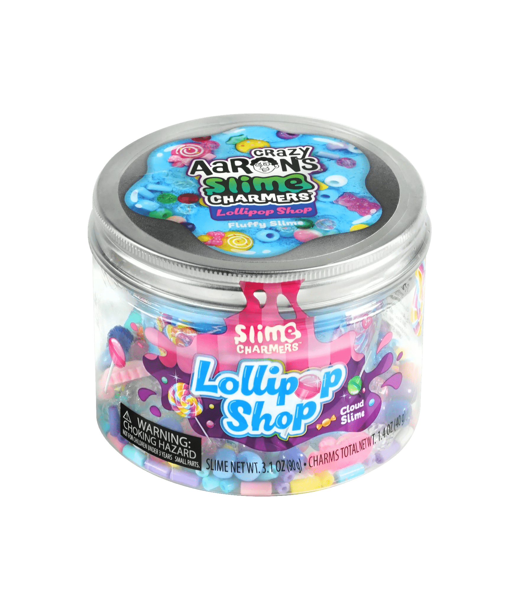 Crazy Aarons Toys > Fidget Toys Crazy Aarons: Slime Chargers -Lollipop Shop 810066956629