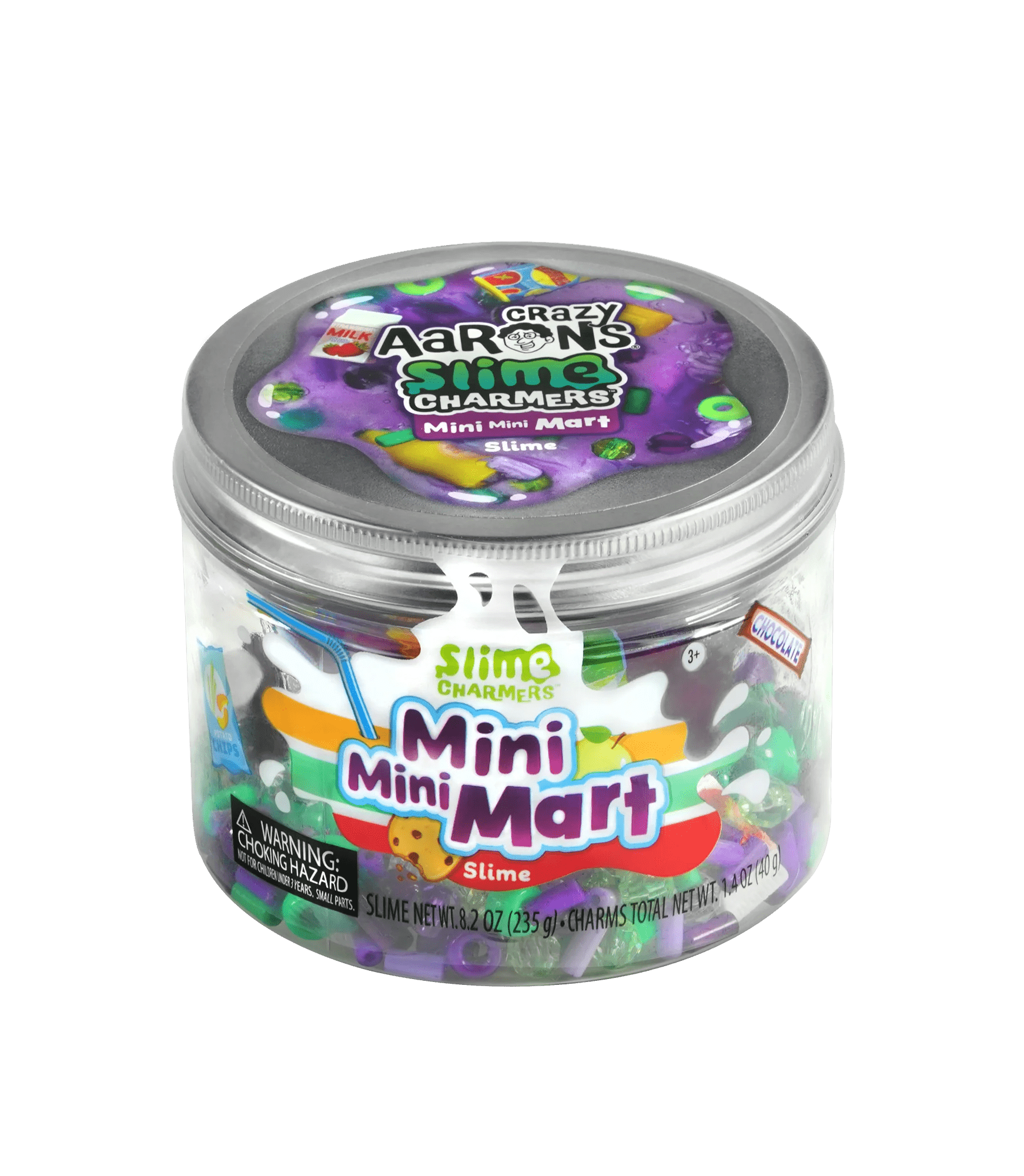 Crazy Aarons Toys > Fidget Toys Crazy Aarons: Slime Chargers - Mini Mini Mart 810066956612