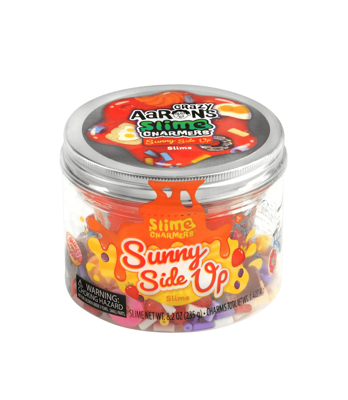 Crazy Aarons Toys > Fidget Toys Crazy Aarons: Slime Chargers -Sunny Side Up 810066955301