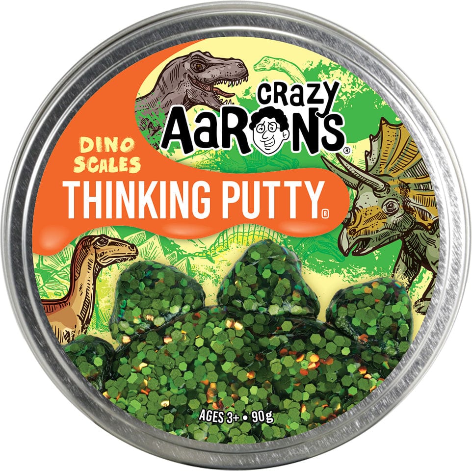 Crazy Aarons Toys > Fidget Toys Crazy Aarons: Thinking Putty - Dino Scales 810066952478 DO020