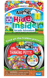 Crazy Aarons Toys > Fidget Toys Crazy Aarons: Thinking Putty - Hide Inside Arcade Adventure 810066953574 AA020