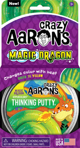 Crazy Aarons Toys > Fidget Toys Crazy Aarons: Thinking Putty - Hypercolors Magic Dragon 810066953413 DG020