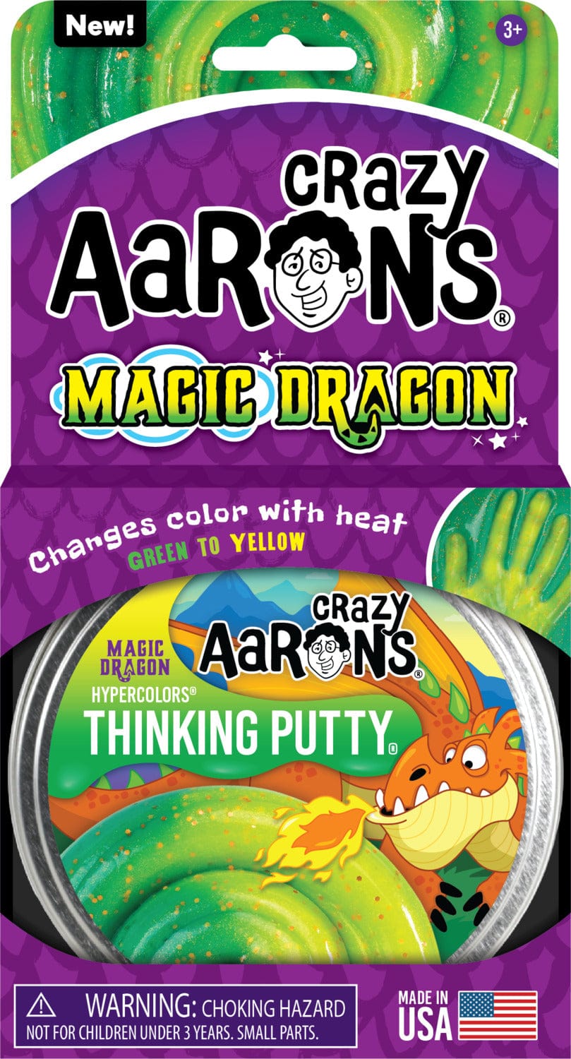 Crazy Aarons Toys > Fidget Toys Crazy Aarons: Thinking Putty - Hypercolors Magic Dragon 810066953413 DG020