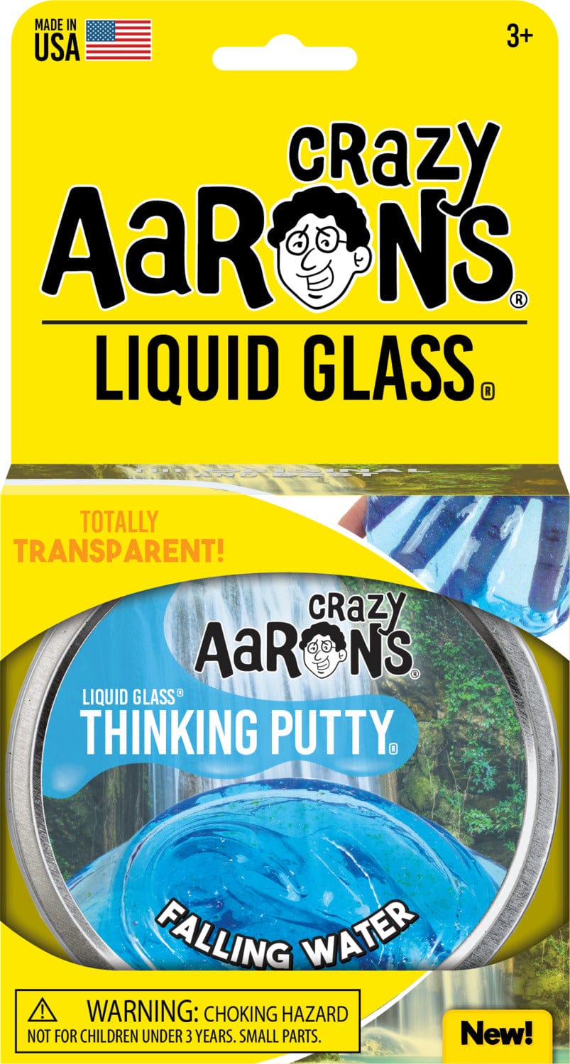 Crazy Aarons Toys > Fidget Toys Crazy Aarons: Thinking Putty - Liquid Glass Falling Water 787790209409 FW020