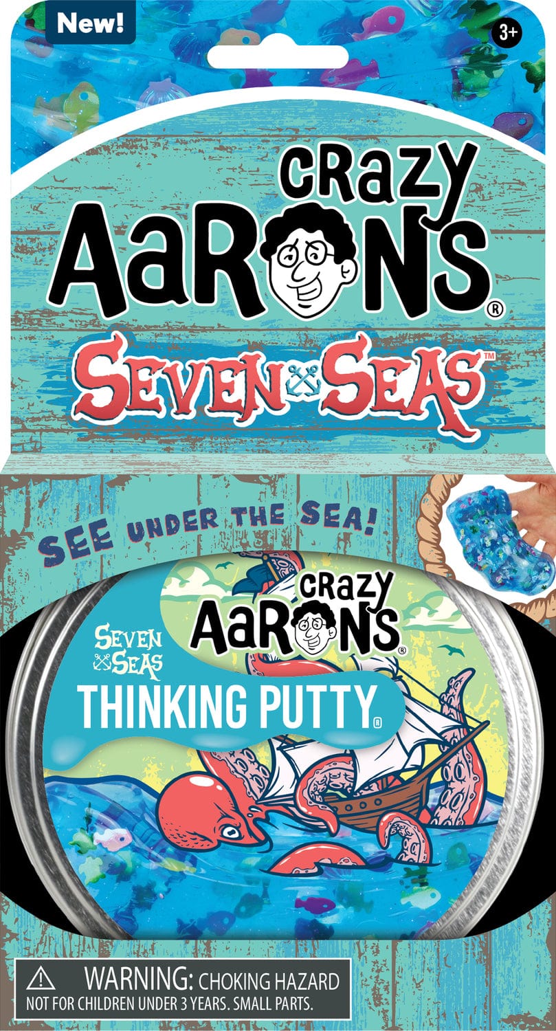 Crazy Aarons Toys > Fidget Toys Crazy Aarons: Thinking Putty - Seven Seas 810066952485 US020