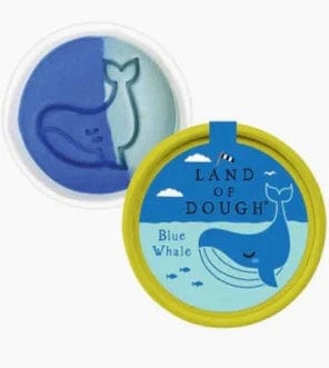 Crazy Aarons Toys > Fidget Toys Land of Dough - 1oz. Mini Cup, Blue Whale 810066954472 LD-BLTS1
