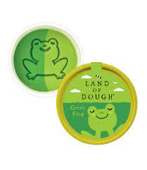 Crazy Aarons Toys > Fidget Toys Land of Dough - 1oz. Mini Cup, Green Frog 810066954489 LD-GRTS1