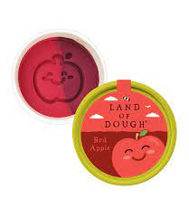 Crazy Aarons Toys > Fidget Toys Land of Dough - 1oz. Mini Cup, Red Apple 810066954441 LD-RDTS1