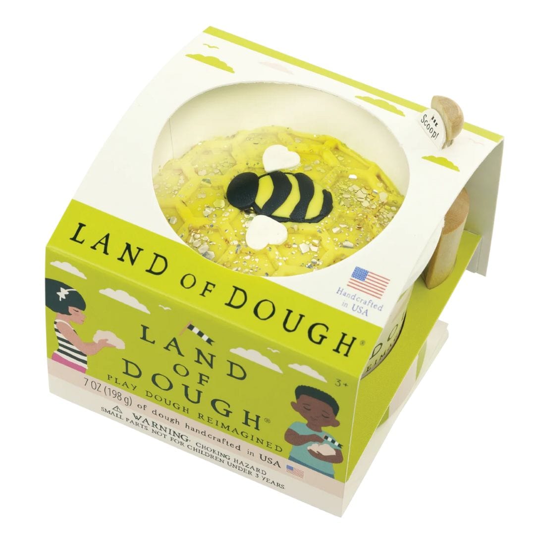 Crazy Aarons Toys > Fidget Toys Land of Dough - 7oz. Luxe Large Cup, Bee's Knees 810066956902 LD-EBLS7