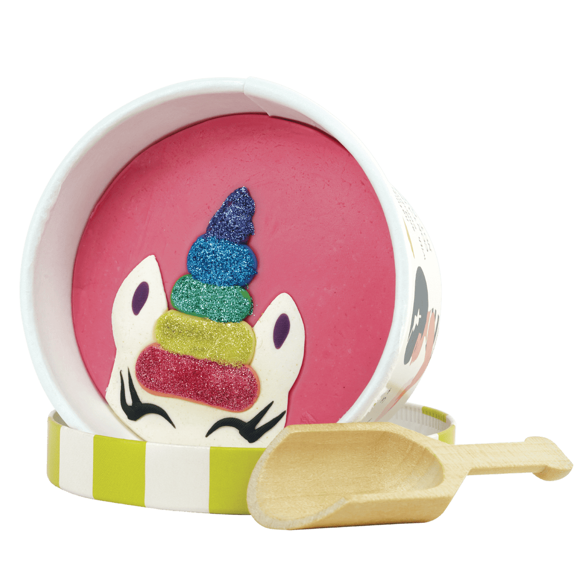 Crazy Aarons Toys > Fidget Toys Land of Dough - 7oz. Luxe Large Cup, Unicorn Horn 810066952324 LD-UHLS7