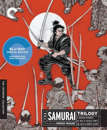 Criterion Collection Movies > Blu-Ray BR: The Samurai Trilogy (Criterion Collection) 715515092913 CCIN2158BR
