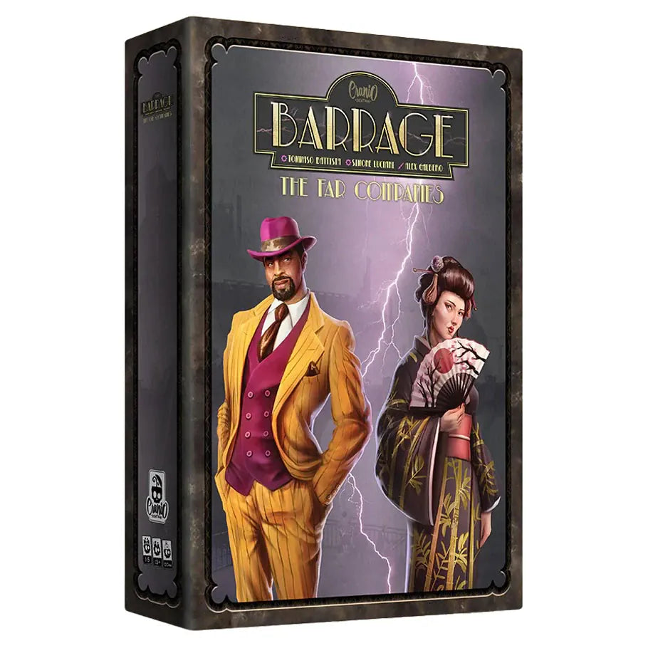 Crowd Games Board Games Barrage: The Far Companies Expansion 00850050897415 CGA19013