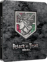 Crunchy Roll Movies > Blu-Ray BR: Attack on Titan: Season 2 Complete (Steelbook) 704400110801 FUP11080BR