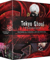 Crunchy Roll Movies > Blu-Ray BR:  Tokyo Ghoul: The Complete Series (10th Anniversary) 704400107610 FUP10761BR