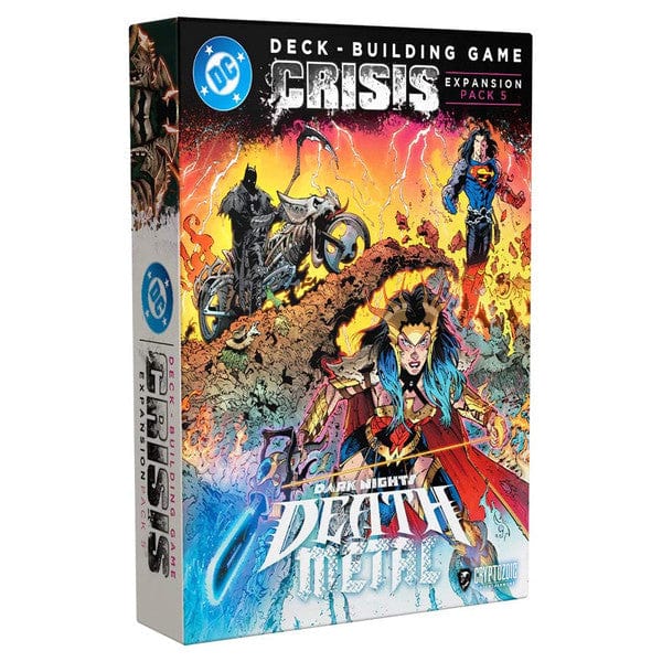 Cryptozoic Entertainment Board Games > Card Games DC Deck-Building Game: Crisis Pack 5: Death Metal Expansion 810120781358 CTZ81358