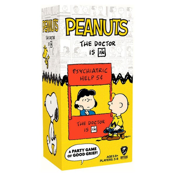 Cryptozoic Entertainment Board Games > Party Games Peanuts: The Doctor Is In 810120782539 CTZ82539