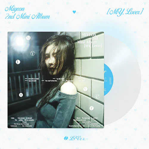 Cube Entertainment Music > Vinyl Records Miyeon - My, Lover - Transparent Vinyl incl. 36pg Photobook, 3 Photocards, 3 Stickers + Postcard [Import] (Clear Vinyl, Sticker, Photo Book, Photo / Photo Card, Postcard) 8804775458095 CUEN7545809.1
