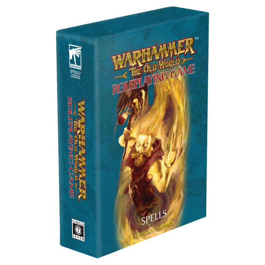 Cubicle 7 Tabletop Games > Role-Playing Games > Accessories Warhammer: The Old World Roleplaying Game: Spells Card Deck 5391550180027 CB72908