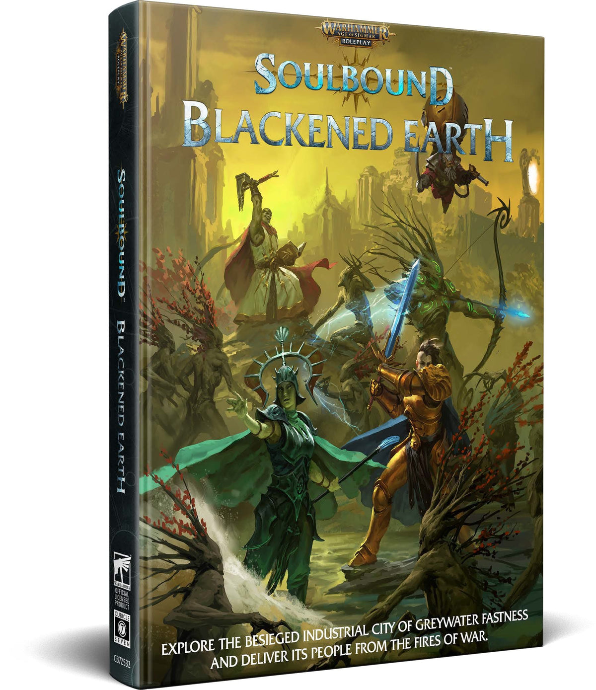 Cubicle 7 Tabletop Games > Role-Playing Games Warhammer Age of Sigmar - Soulbound RPG: Blackened Earth 9780857443892 CB7 2532