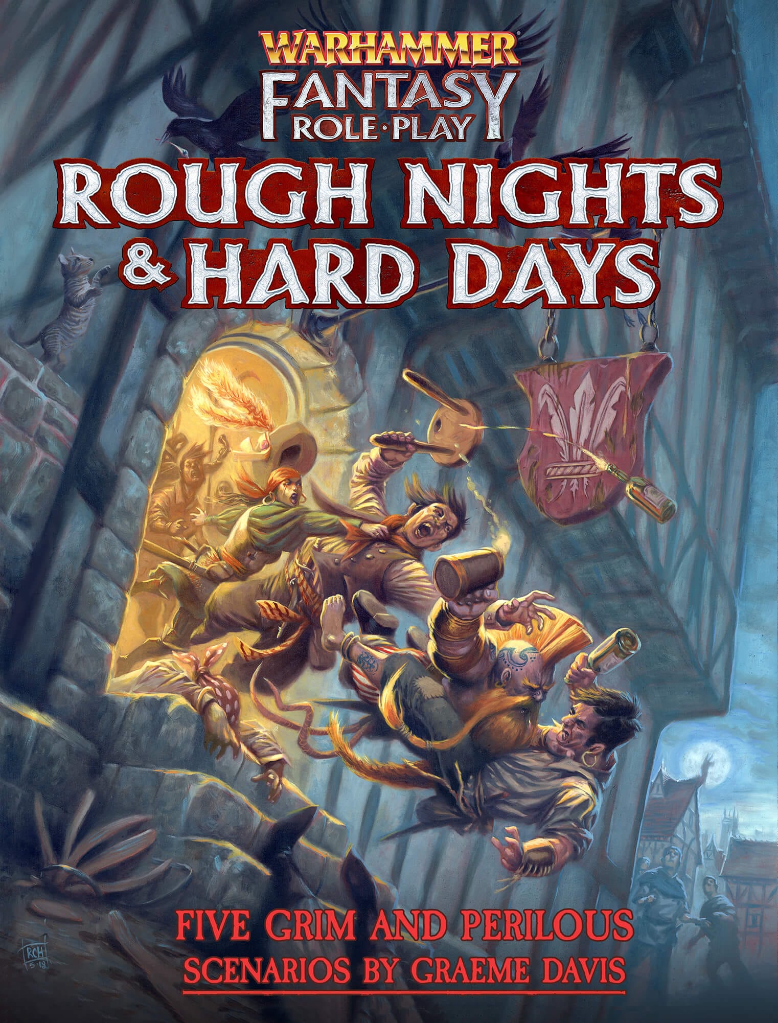 Cubicle 7 Tabletop Games > Role-Playing Games Warhammer Fantasy RPG: Rough Nights and Hard Days 9780857443380 CB7 2403